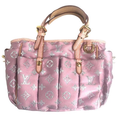 pink sparkly louis vuitton bag